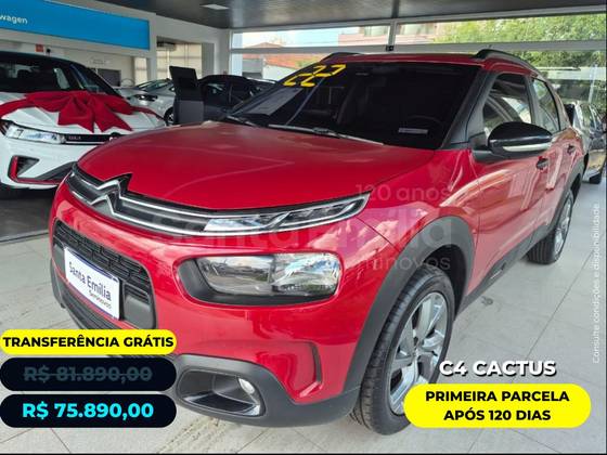 CITROËN C4 CACTUS 1.6 VTI 120 FLEX FEEL EAT6